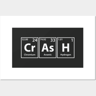 Crash (Cr-As-H) Periodic Elements Spelling Posters and Art